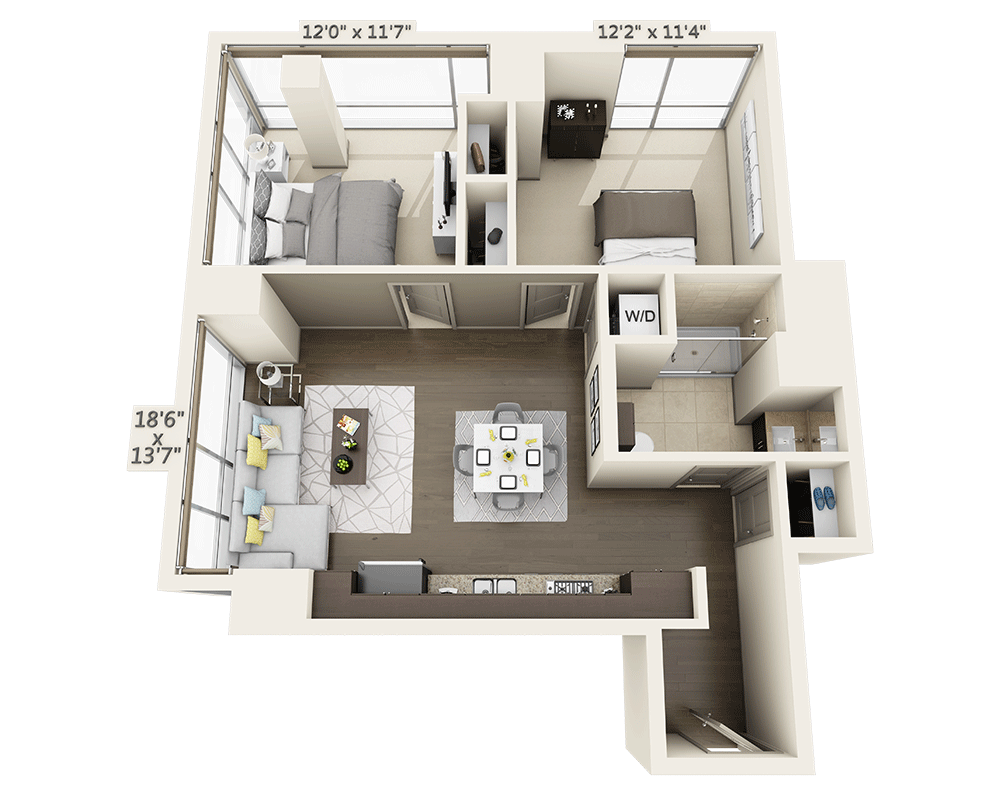 Two Bedroom B1G