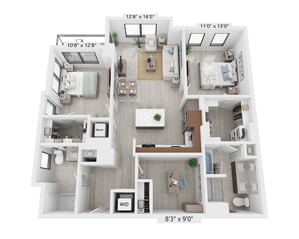 Three Bedroom - C2B