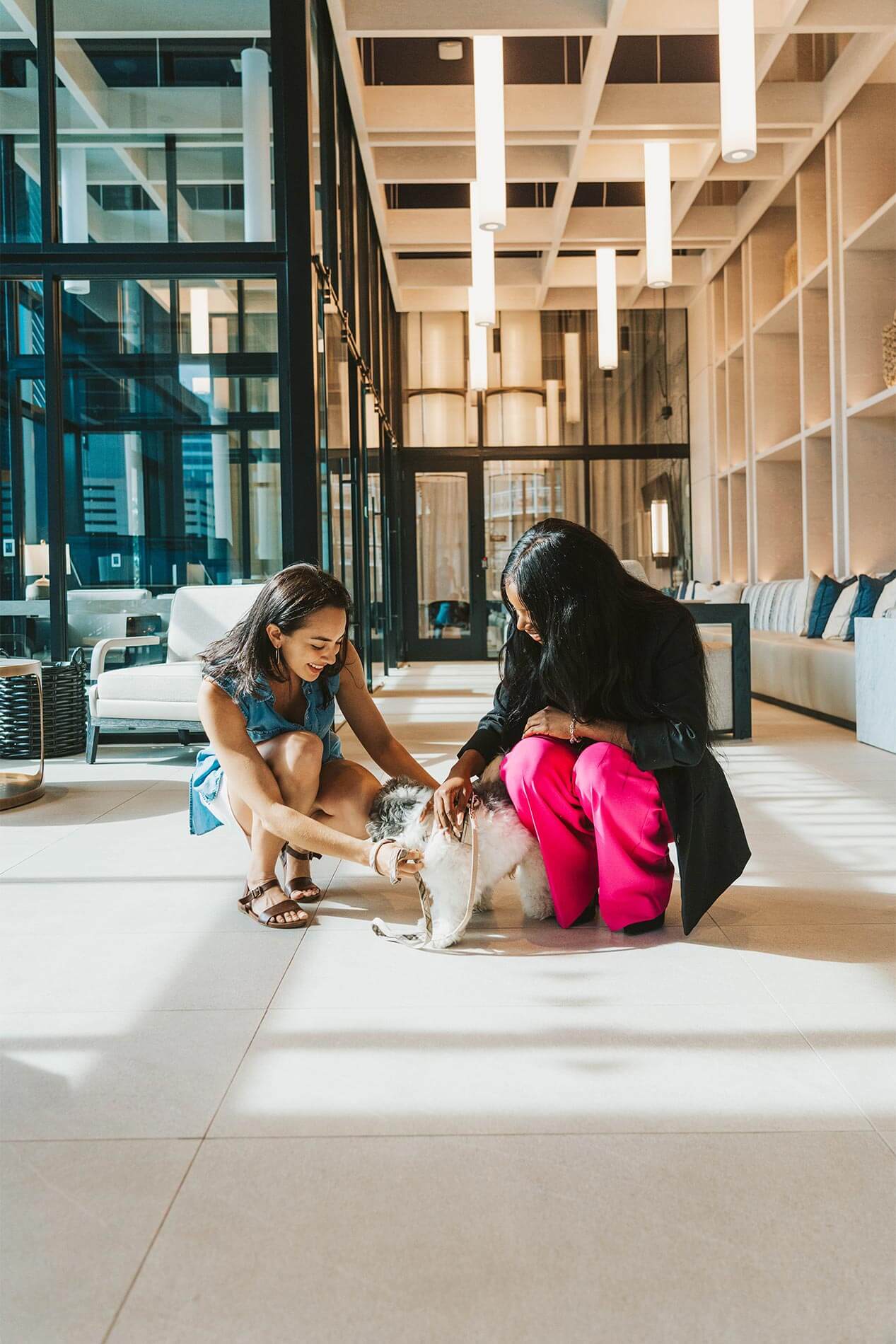 101 N Meridian lobby