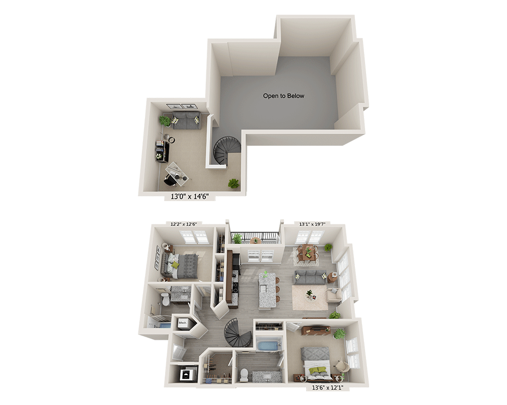 Two Bedroom B2CL