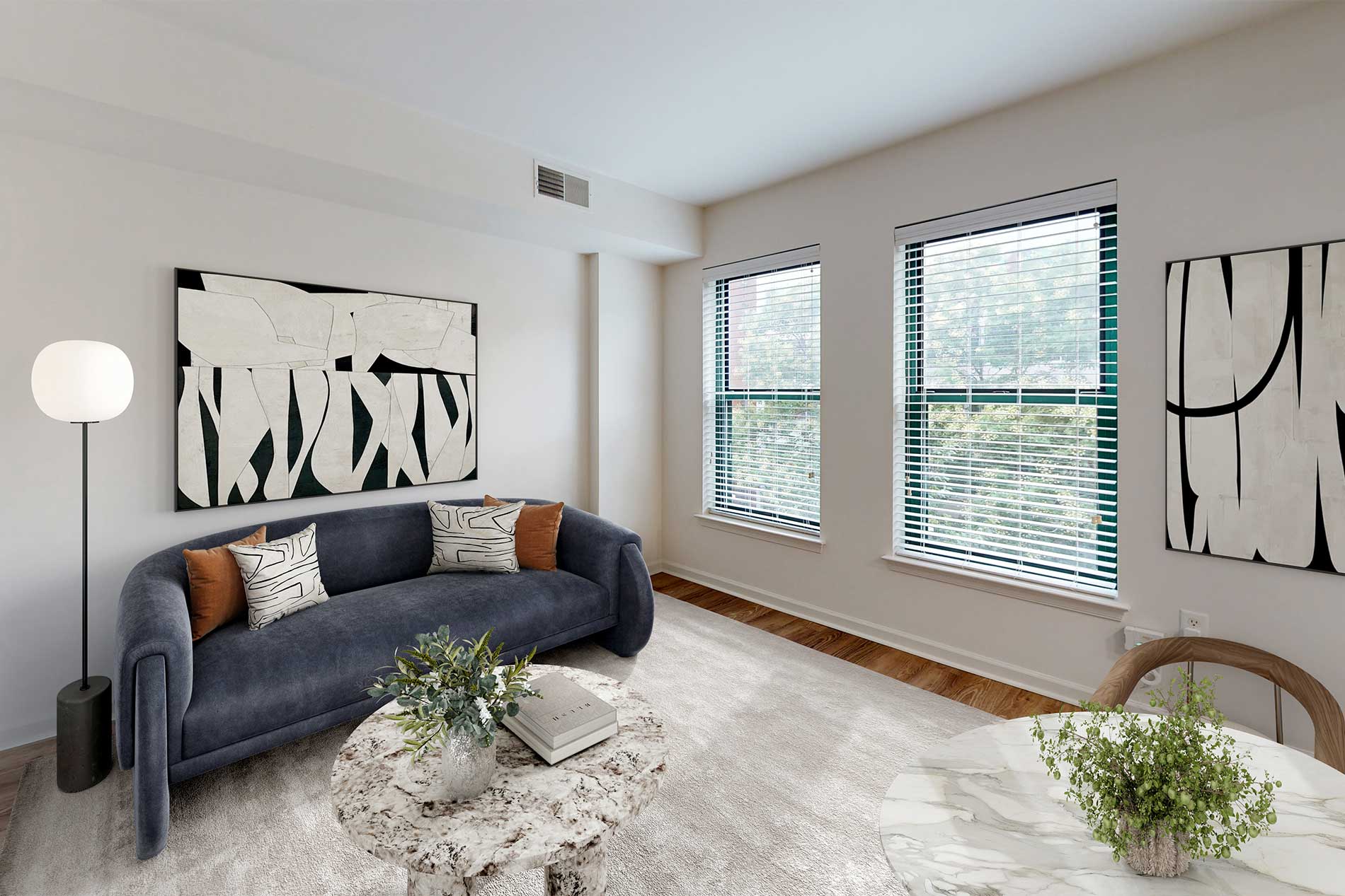 1301 Thomas Circle apartment living room