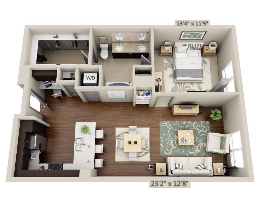 One Bedroom A1K