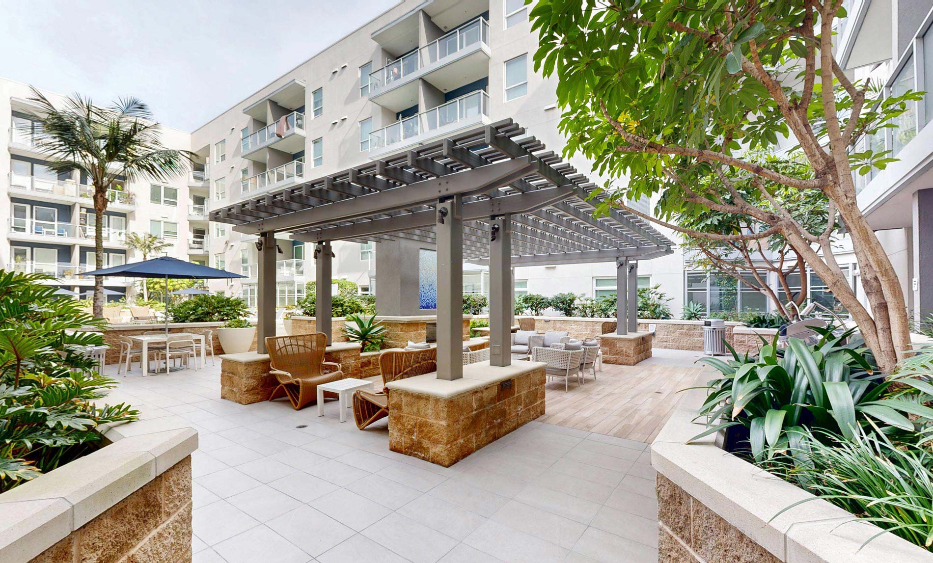 13th Market Grilling area