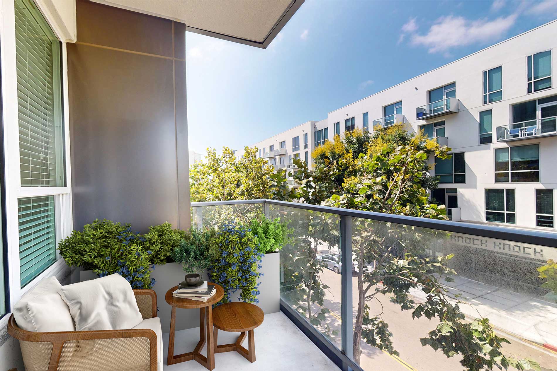 13th and market apartment terrace