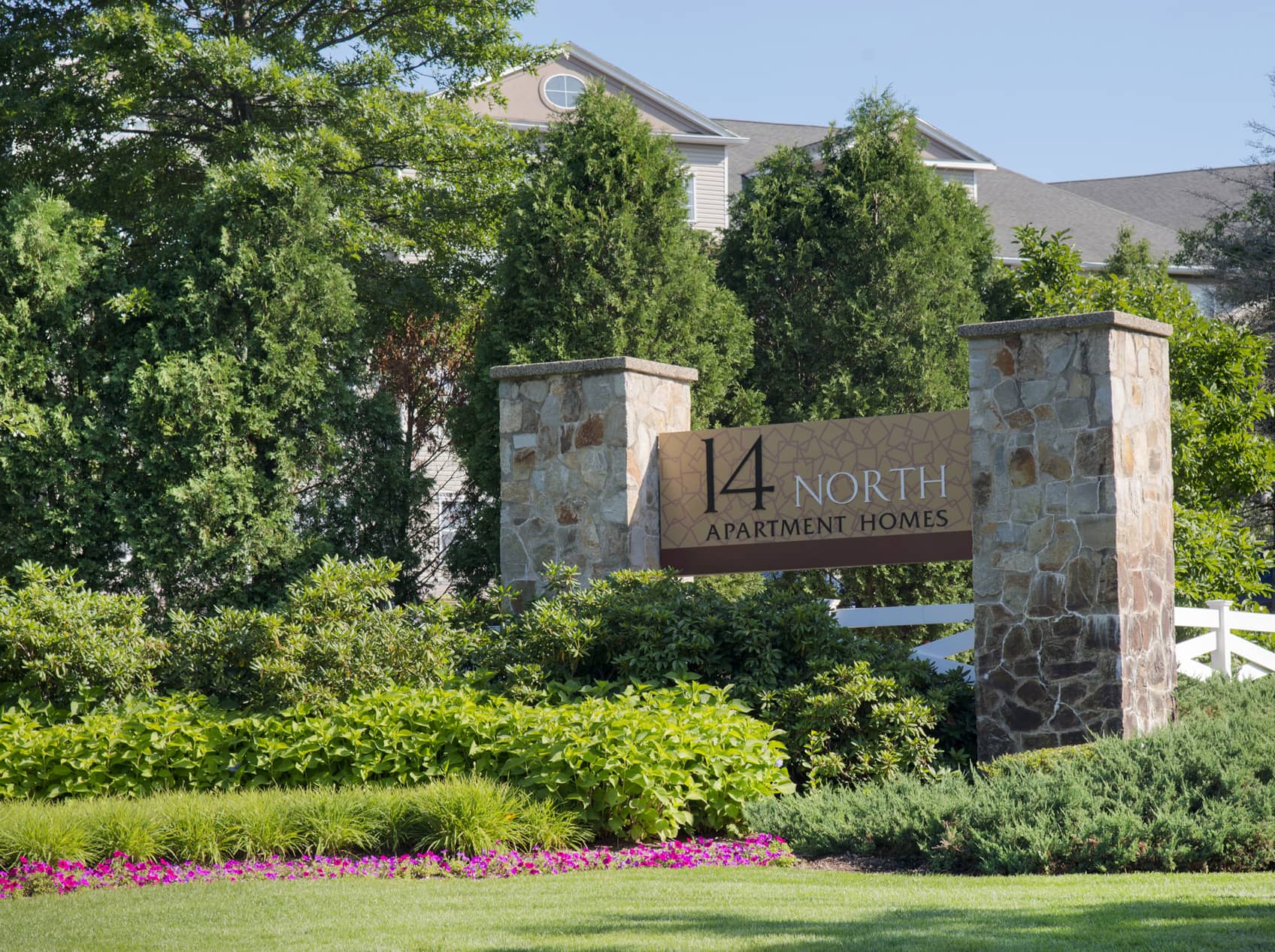 14 North Sign