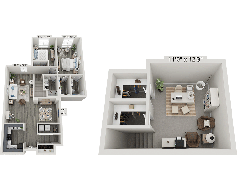 Two Bedroom B2I