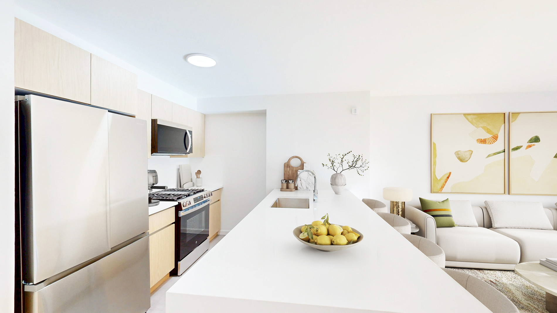 21 Chelsea staged kitchen