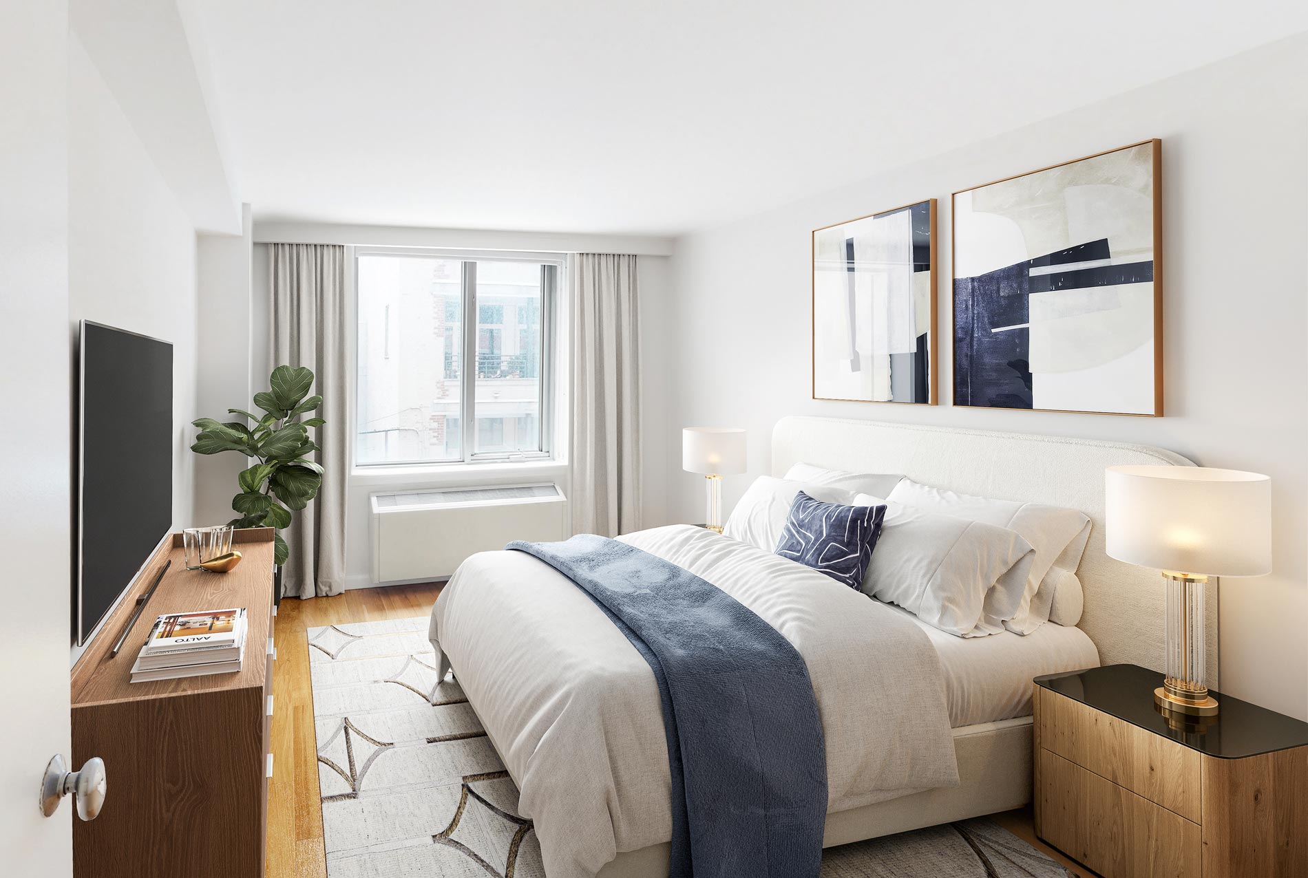 21 Chelsea Staged bedroom