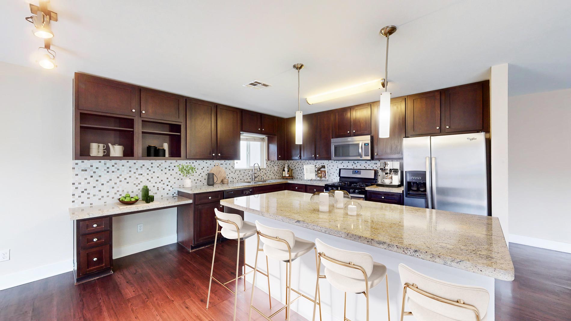 27 Seventy Five staged kitchen
