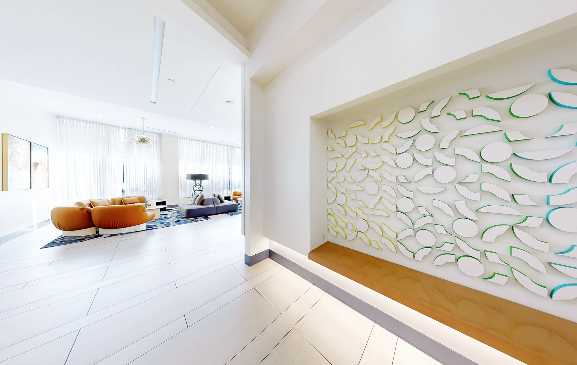3033 Wilshire lobby