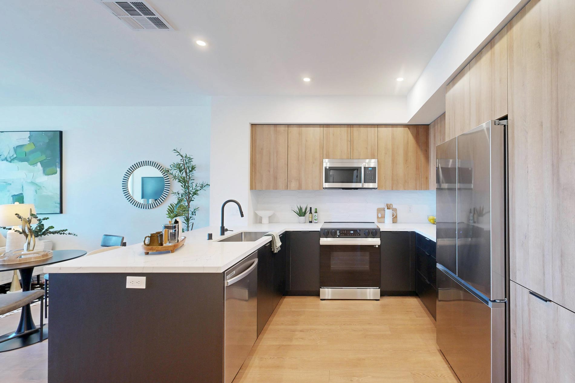 3099 Iowa staged kitchen