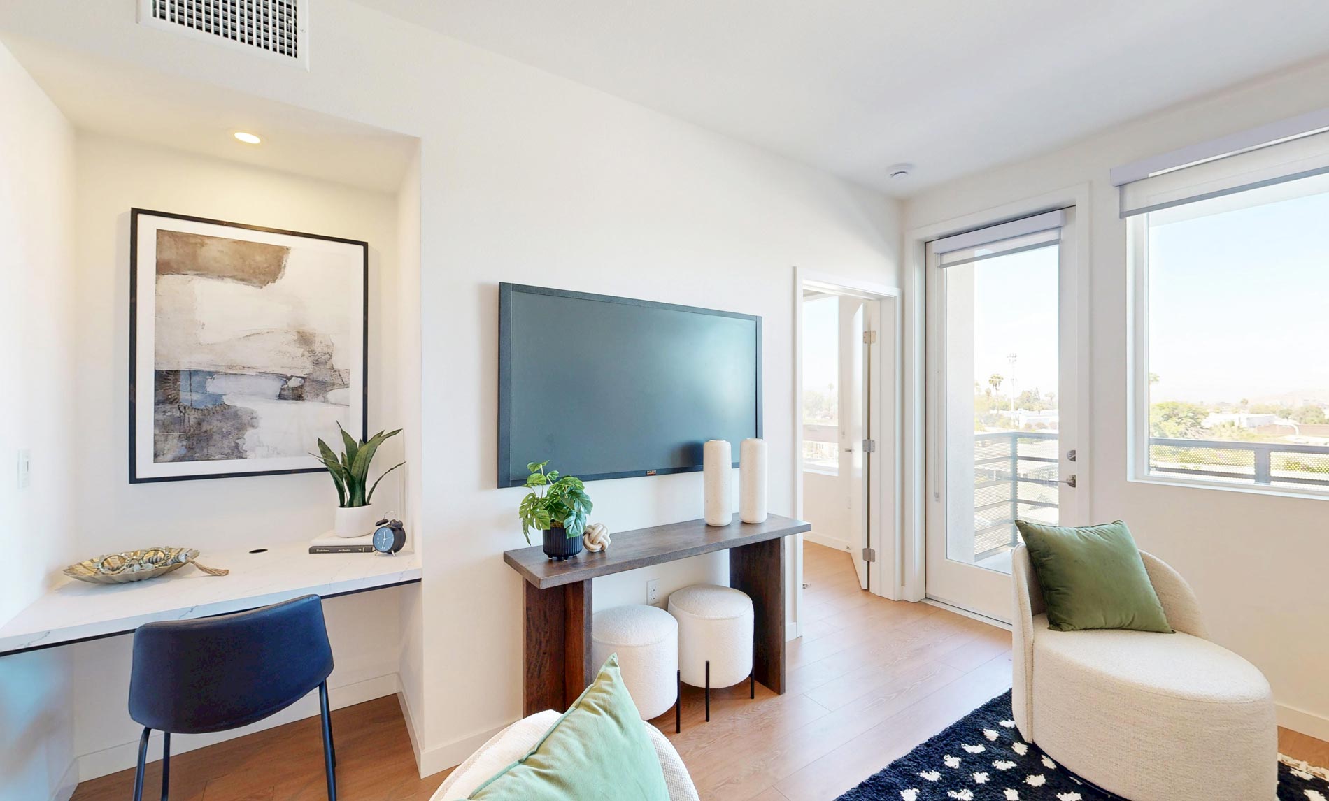 3099 Iowa staged living room