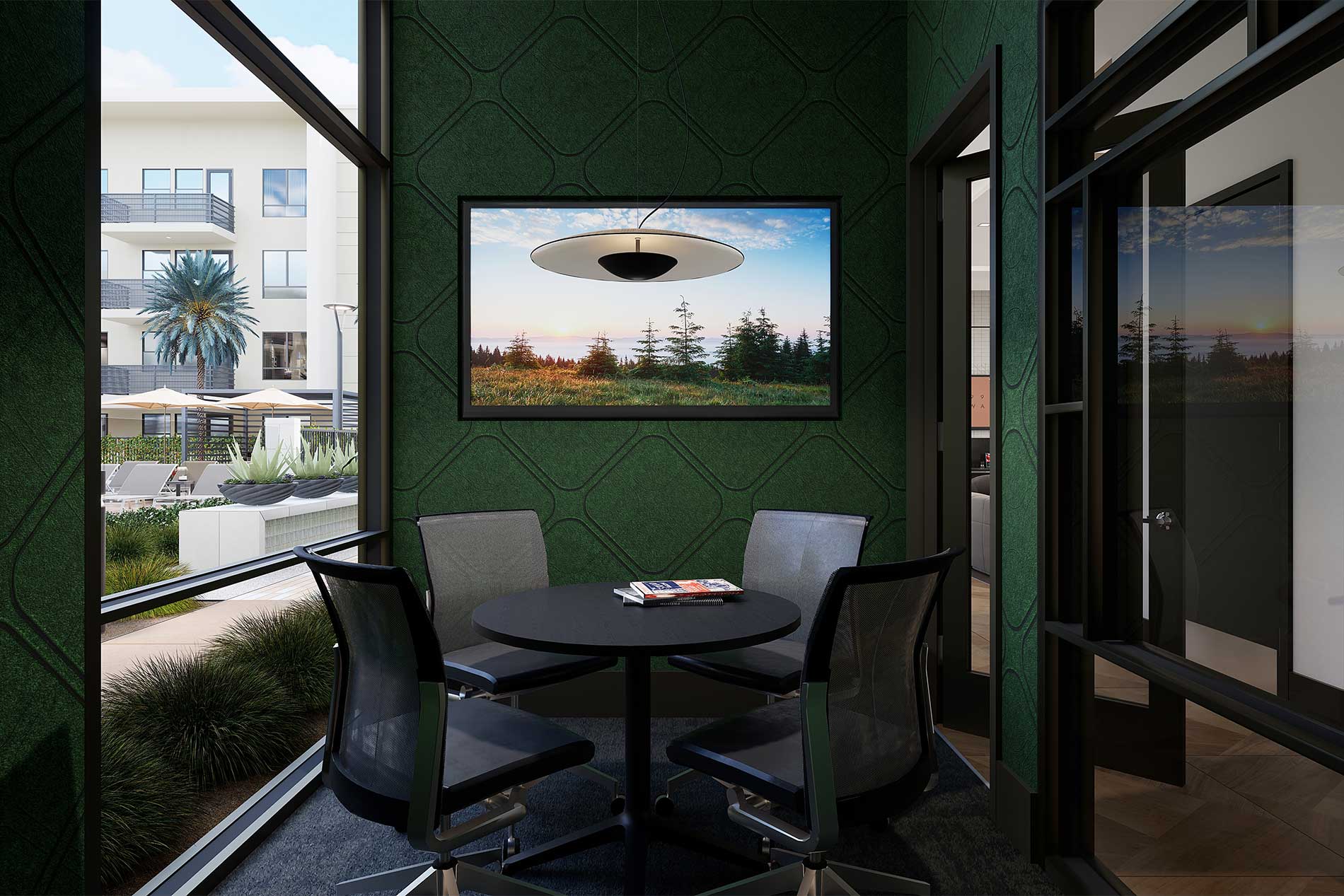 Apartments with a coworking pod in Riverside, CA