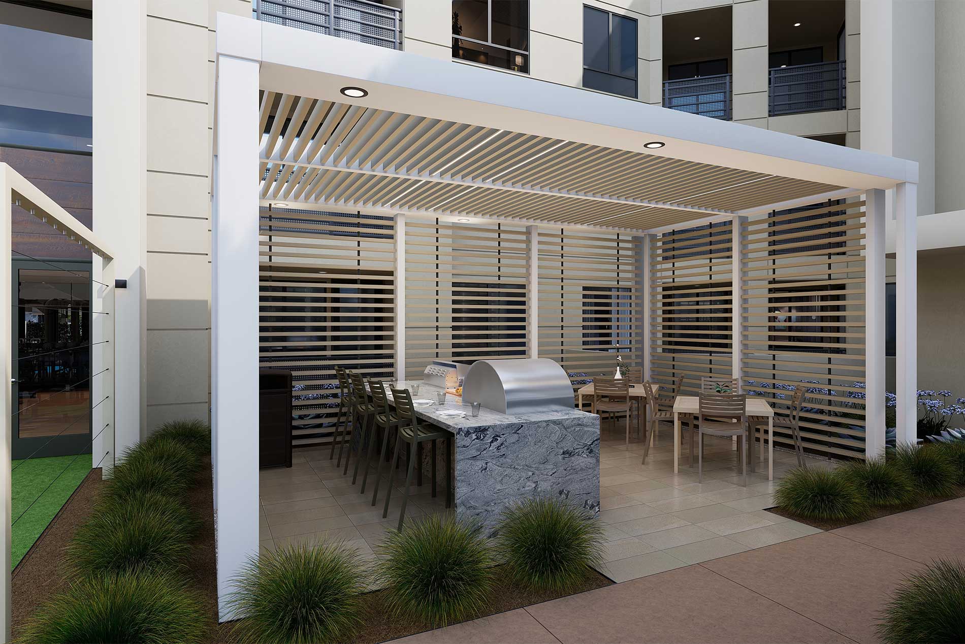 3099 Iowa outdoor grilling area