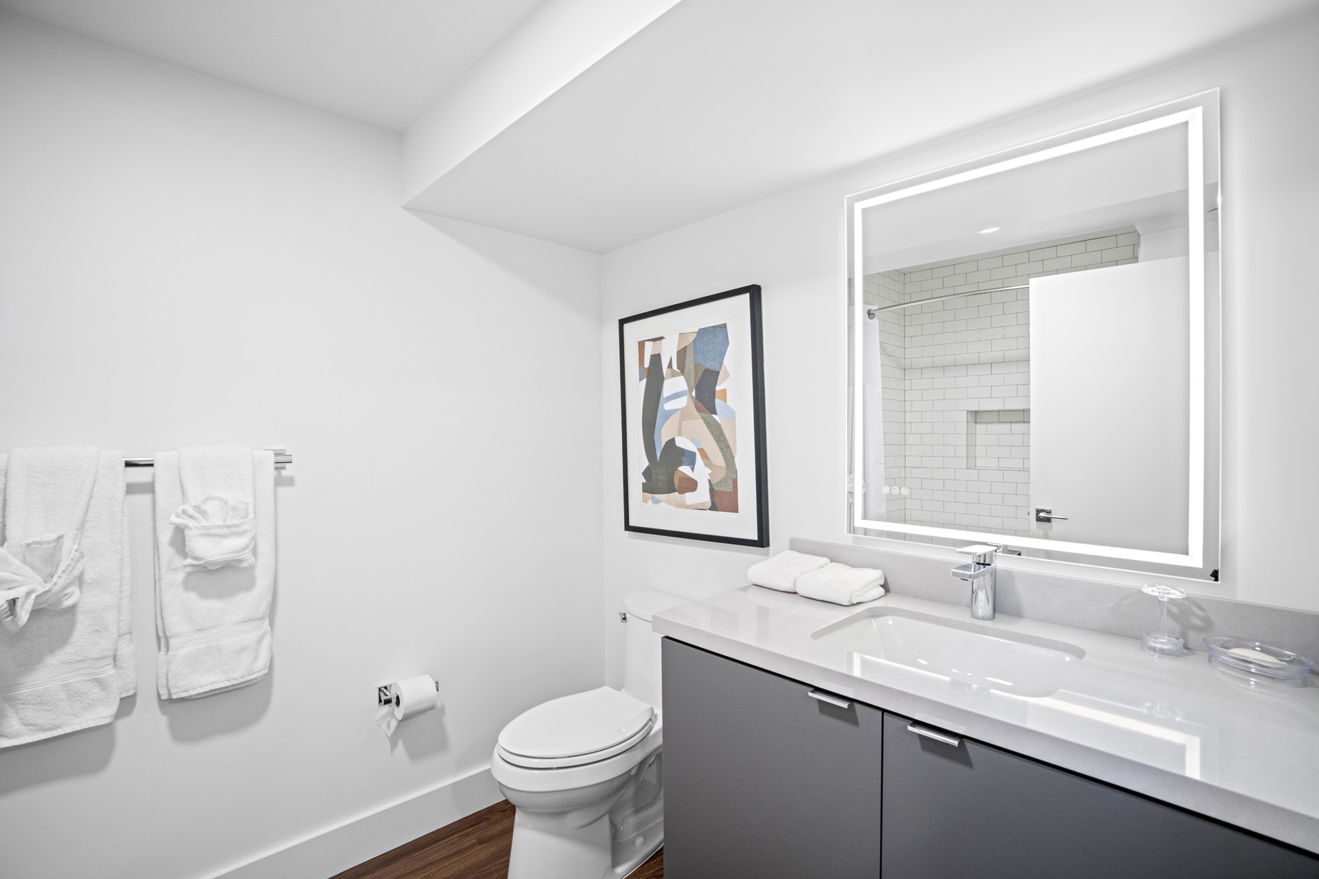 388 Beale staged bedroom