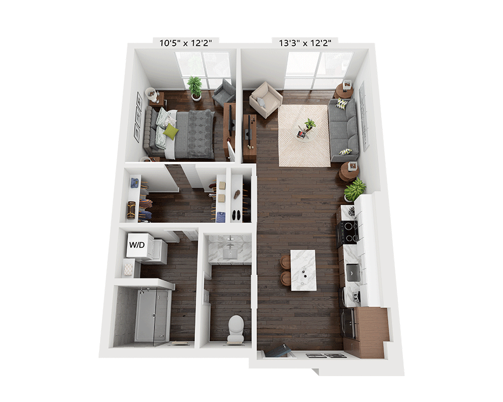 One Bedroom A1K