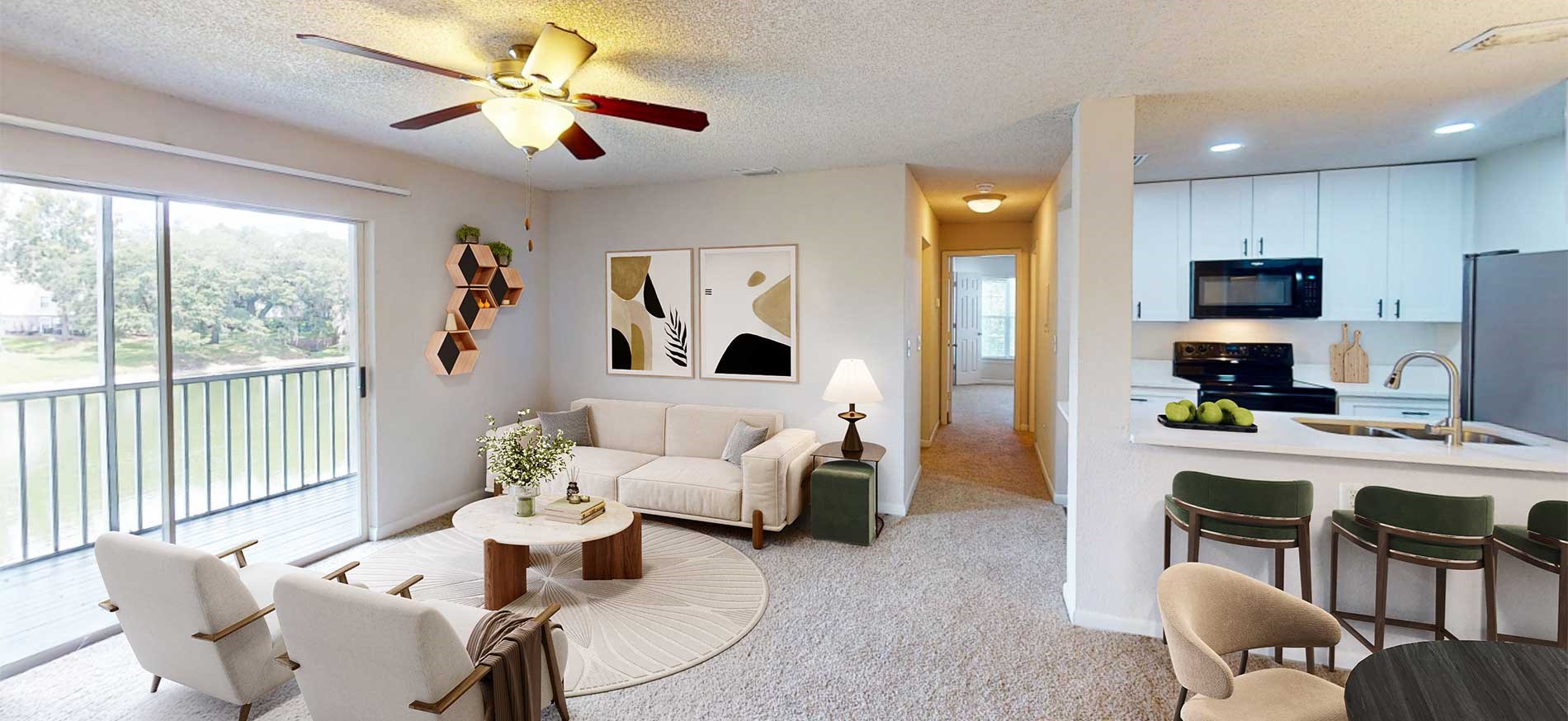 Altamira Place apartment living room