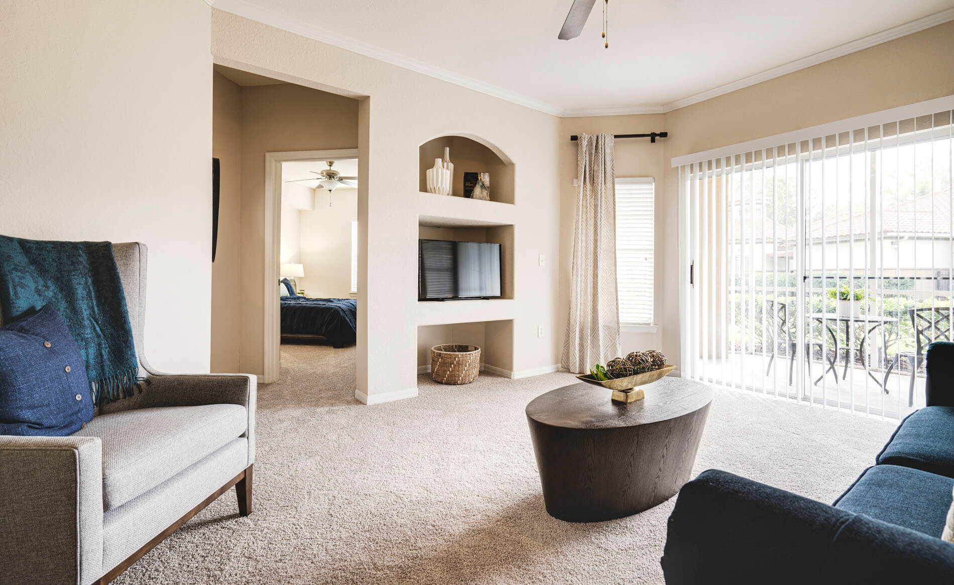 Andover Place Apartments Living Room