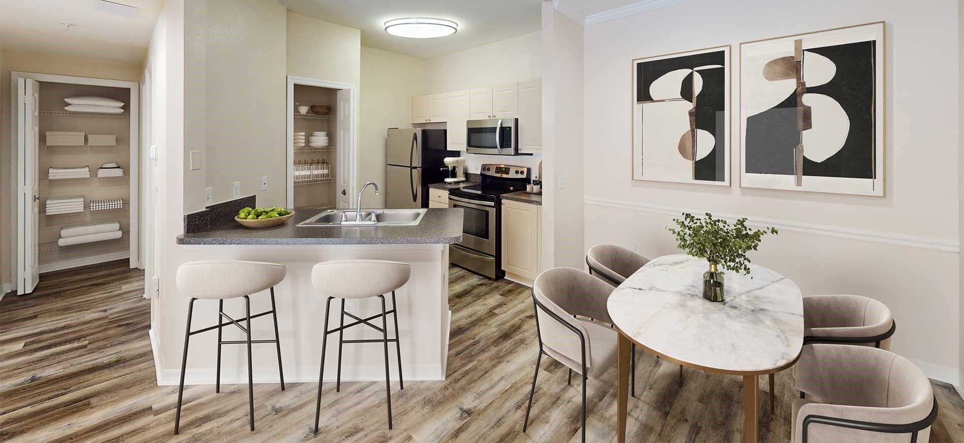 Andover Place apartment kitchen Andover Place apartment kitchen