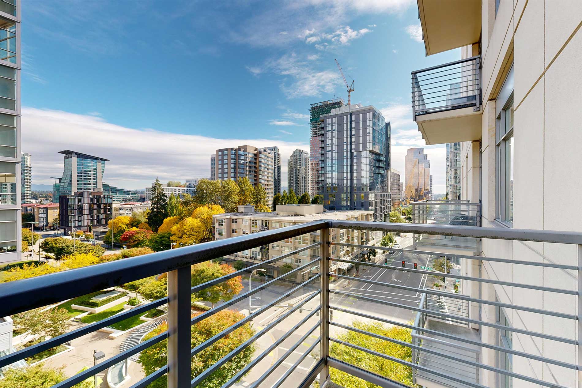 Ashton Bellevue apartment patio