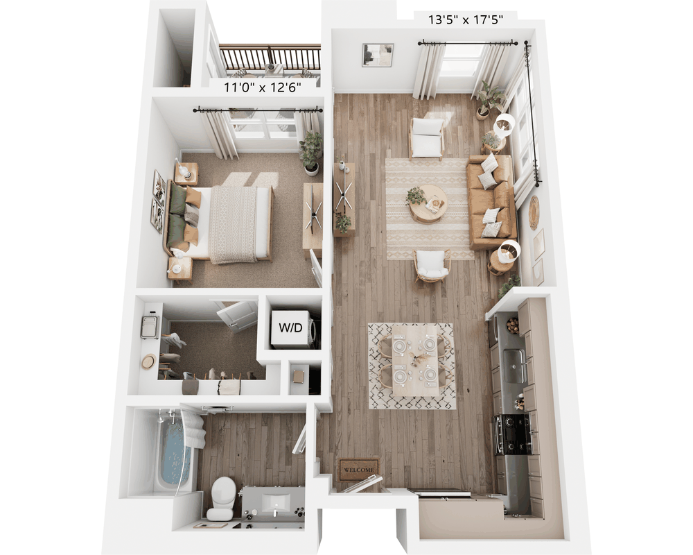 One Bedroom - A1A