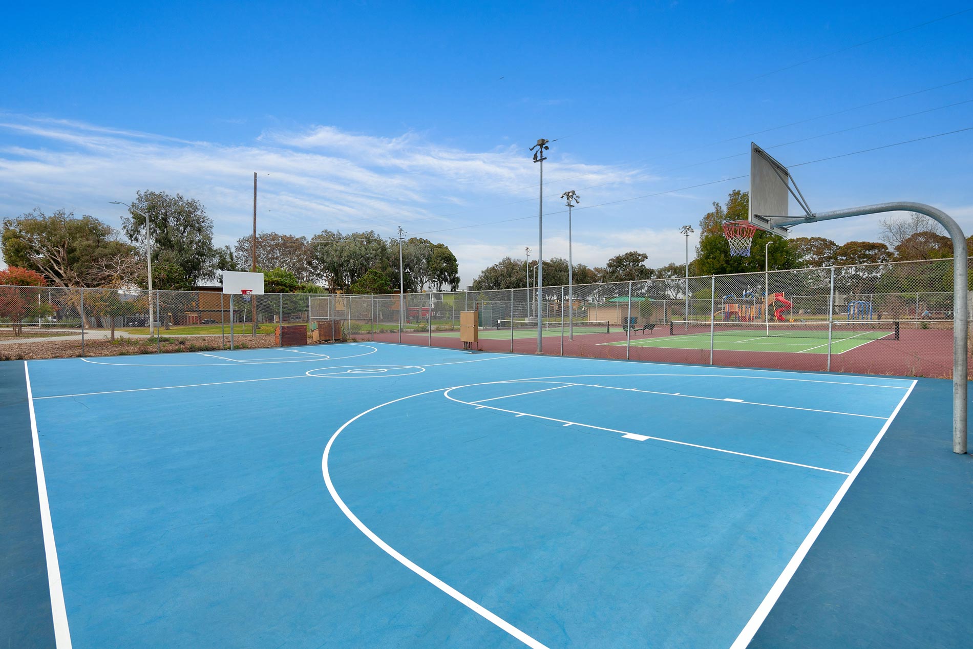 Bay Terrace Apartments Basketball Court