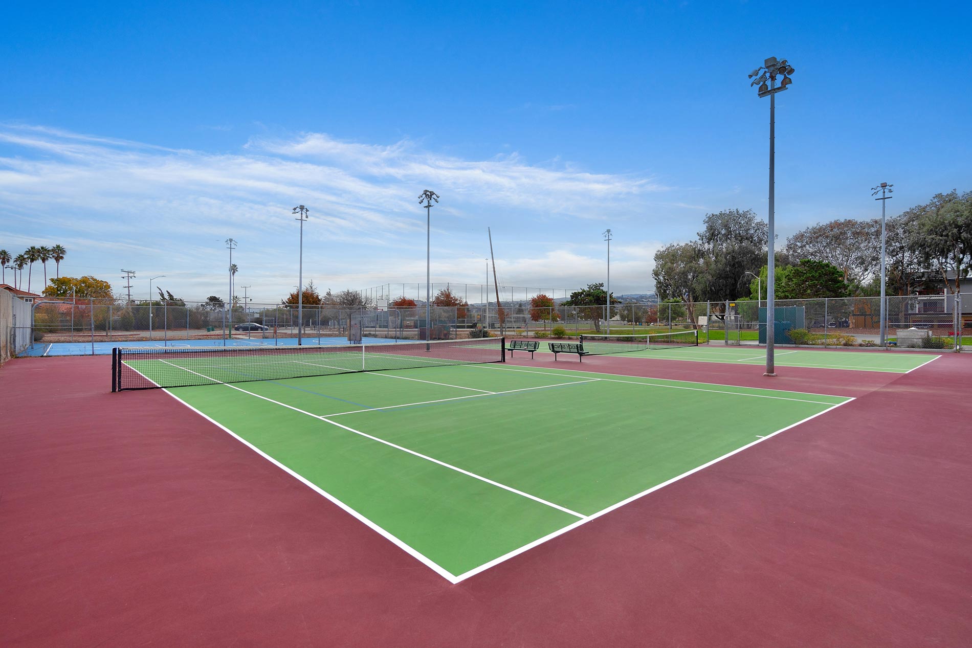 Bay Terrace Apartments Tennis Court