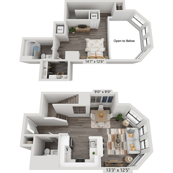 One Bedroom A1.5AL