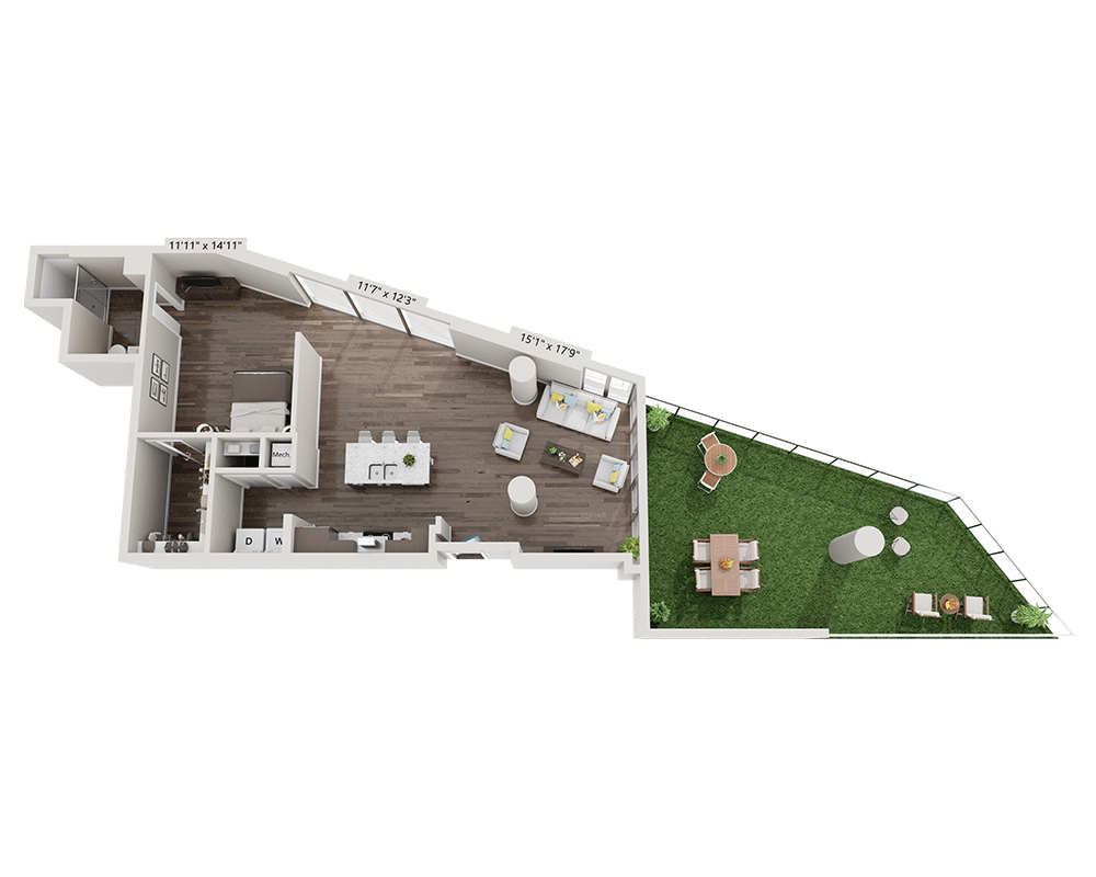 One Bedroom A1AB26