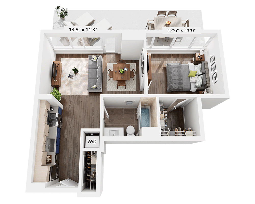One Bedroom A1L