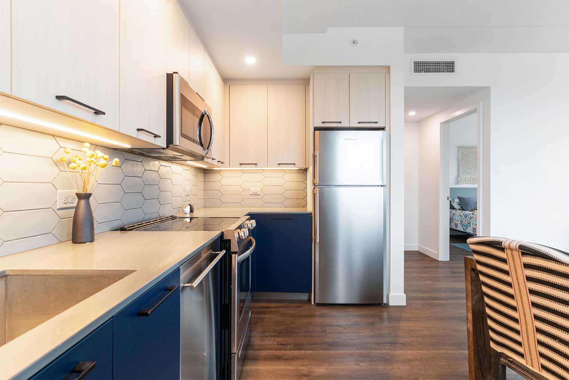 Broadridge apartment kitchen