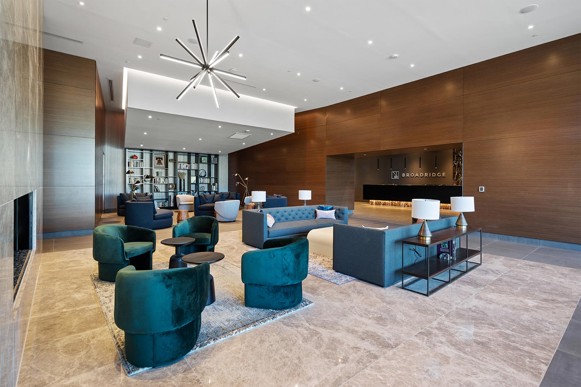 Broadridge community lobby