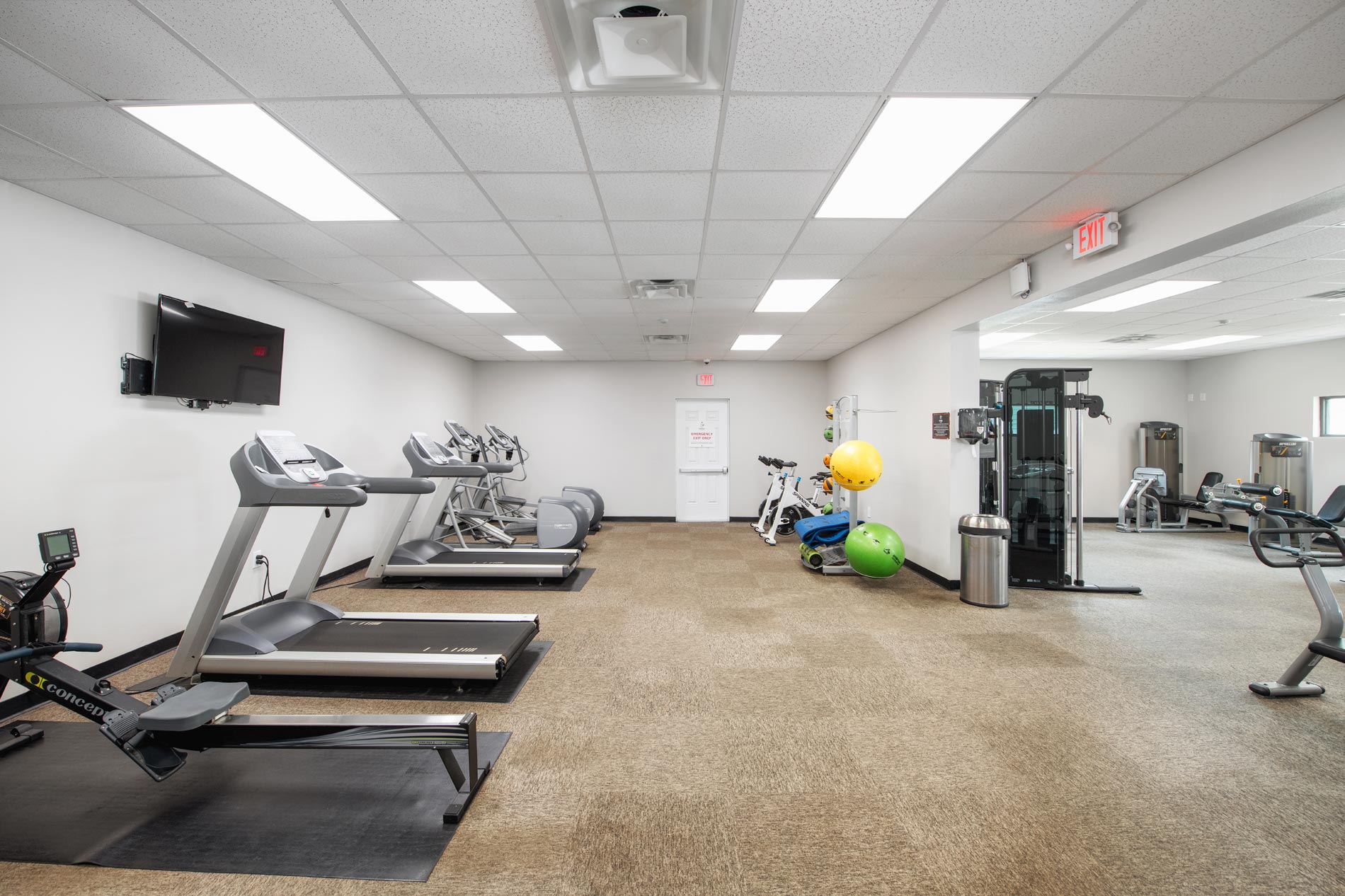 Cambridge Woods apartments fitness center