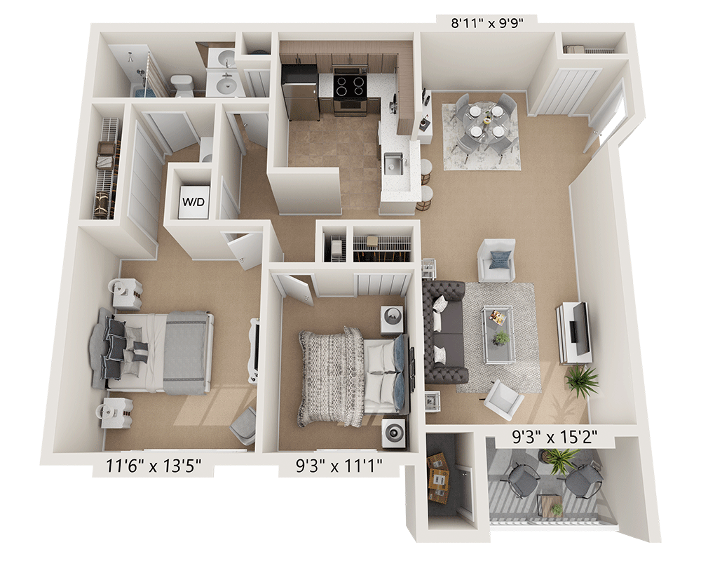 Two Bedroom B1