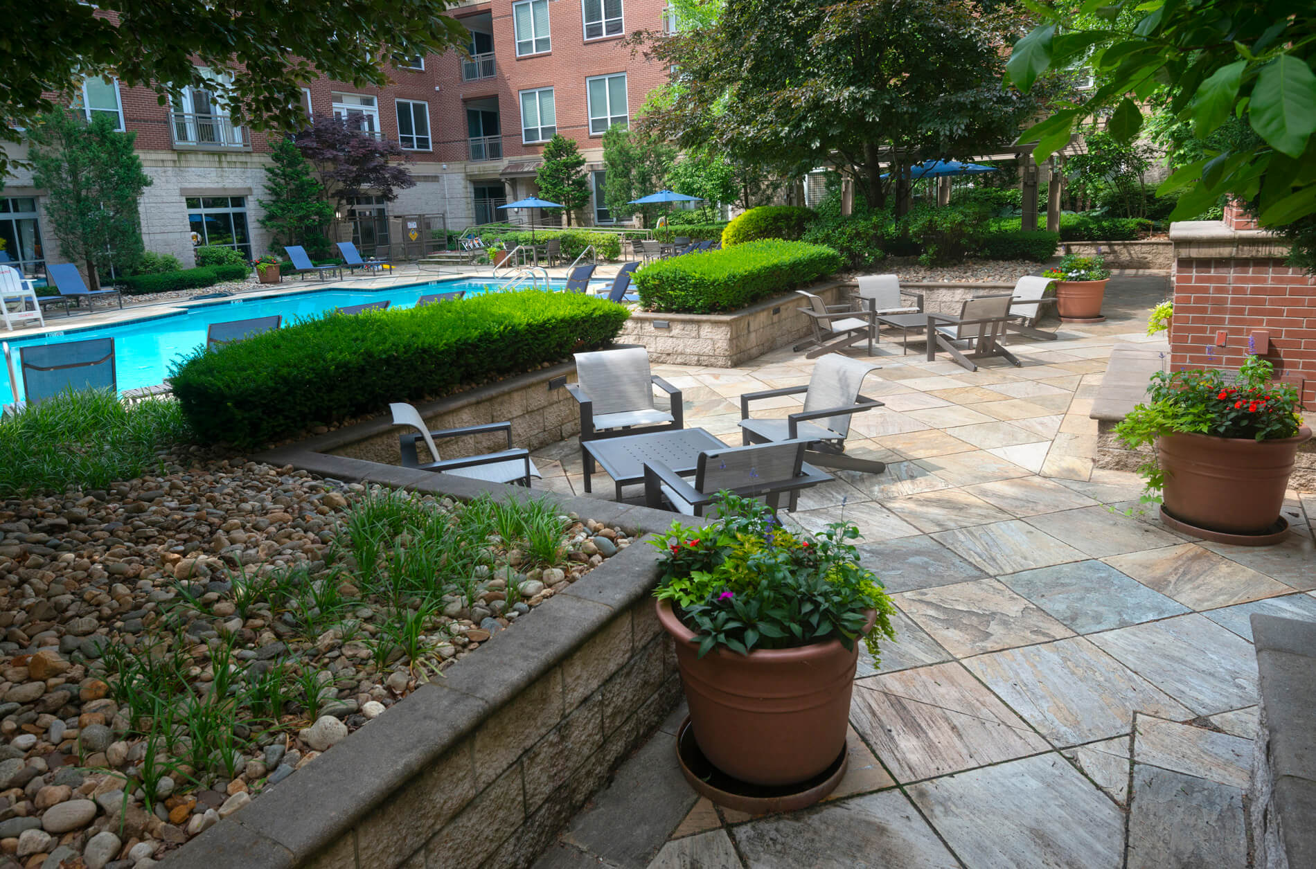 Charles River Landing pool