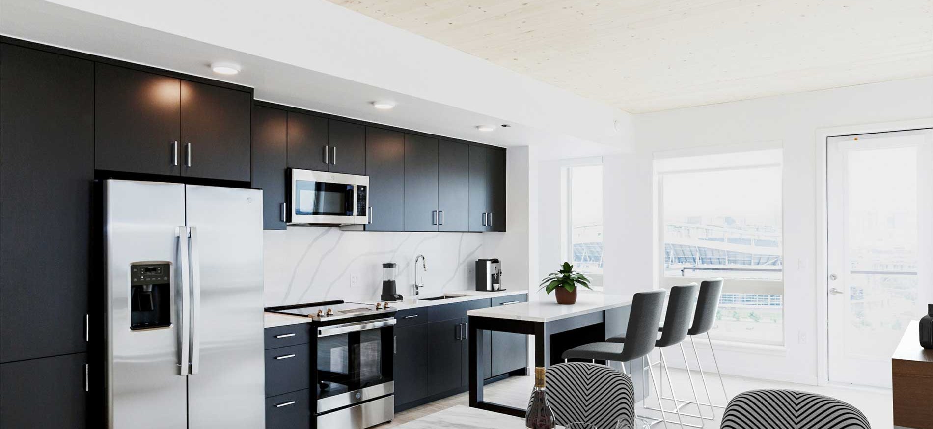 Cirrus staged kitchen