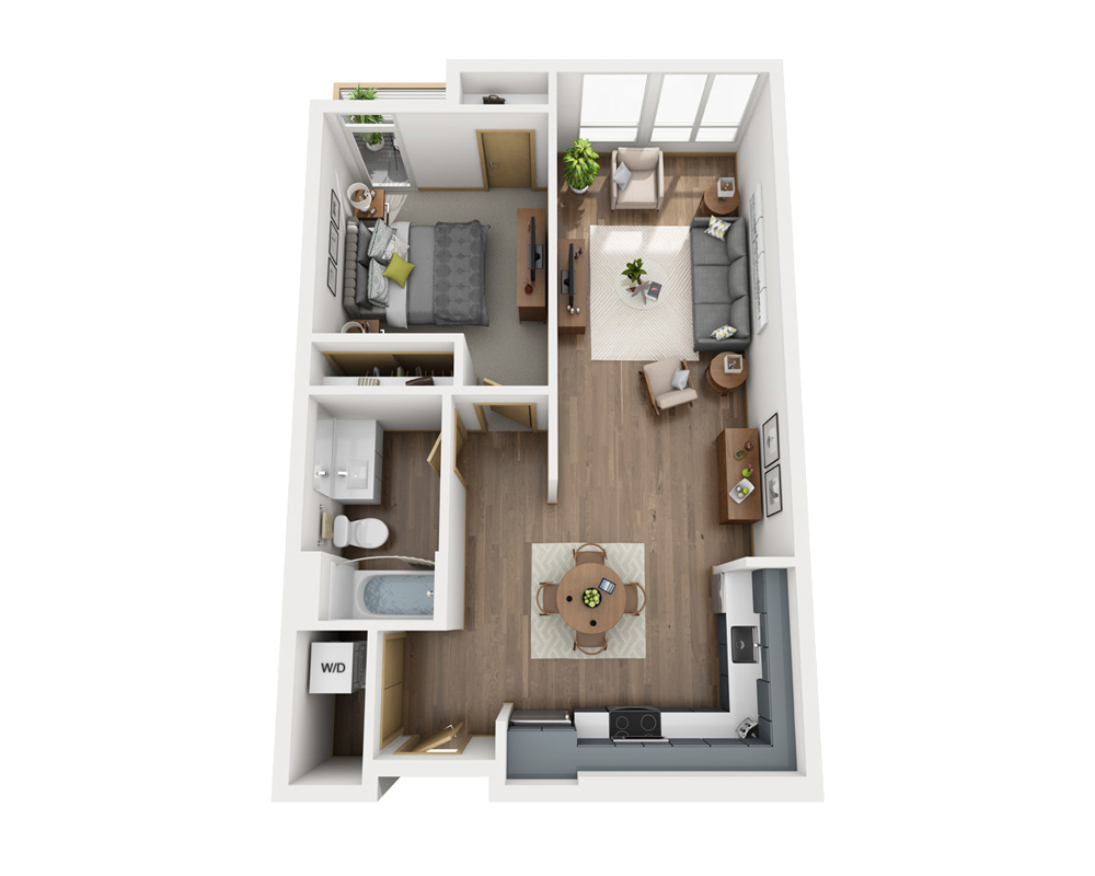 One Bedroom A1F-MMR