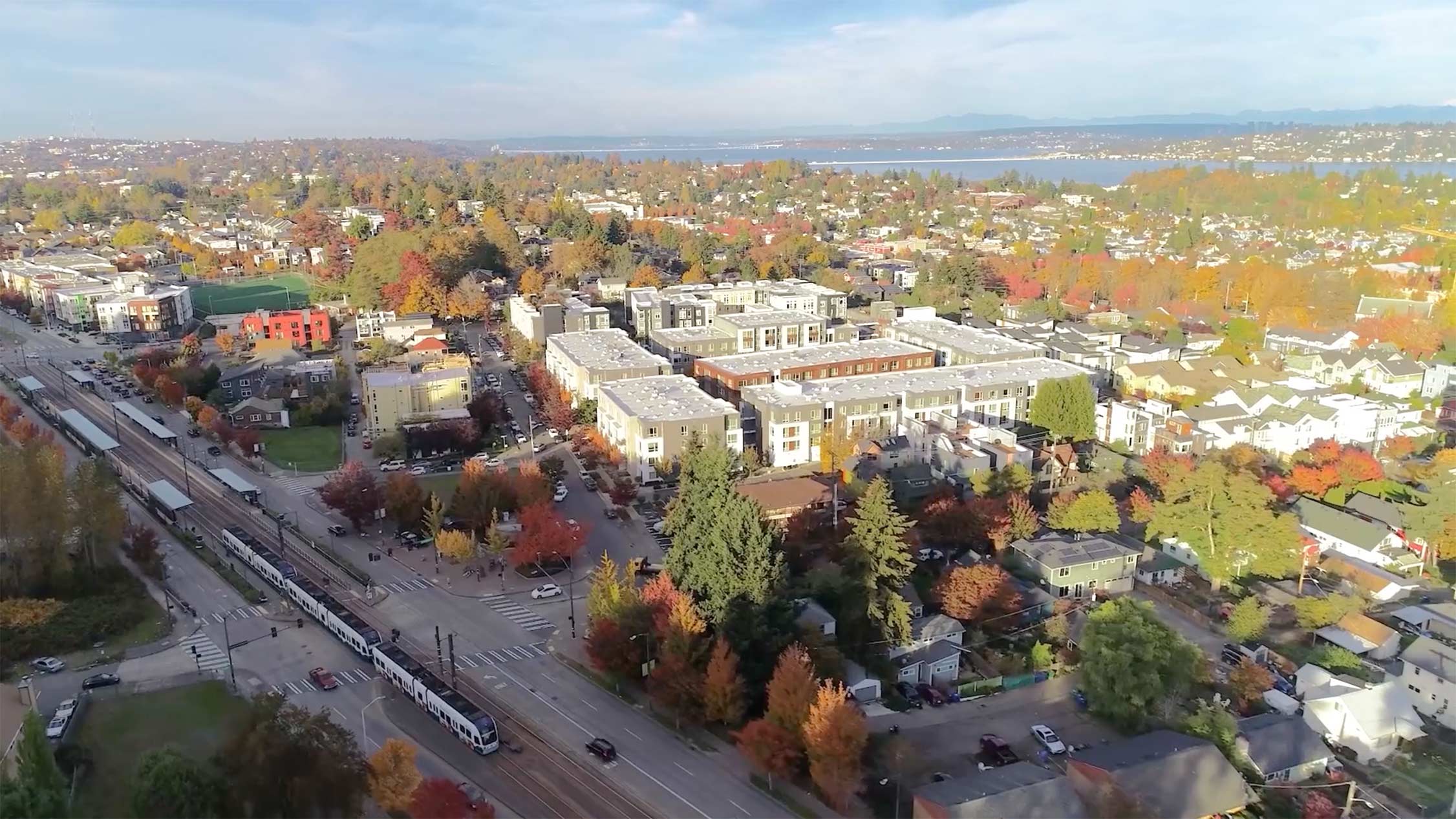 CityLine drone building exterior