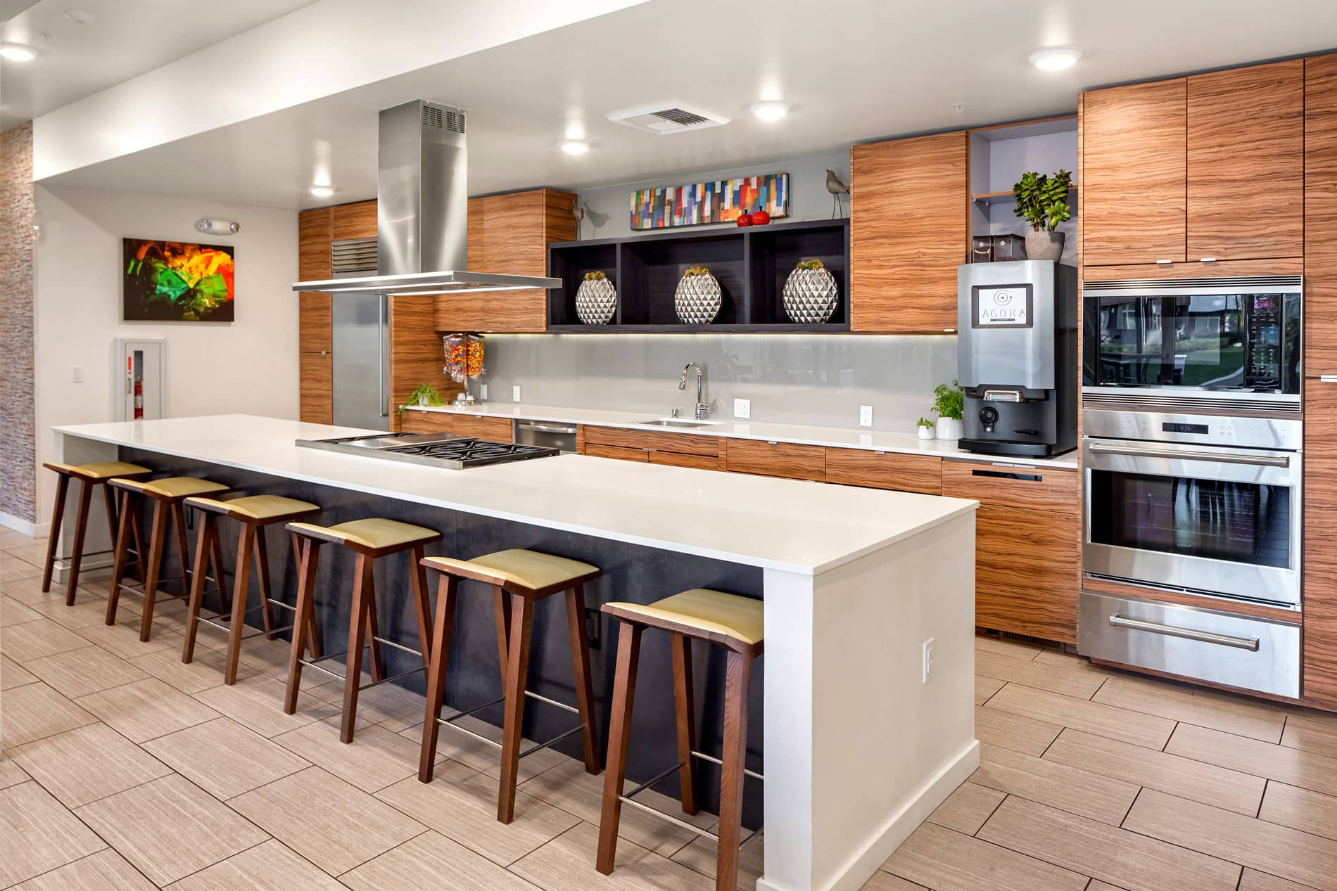 CityLine Clubhouse Kitchen