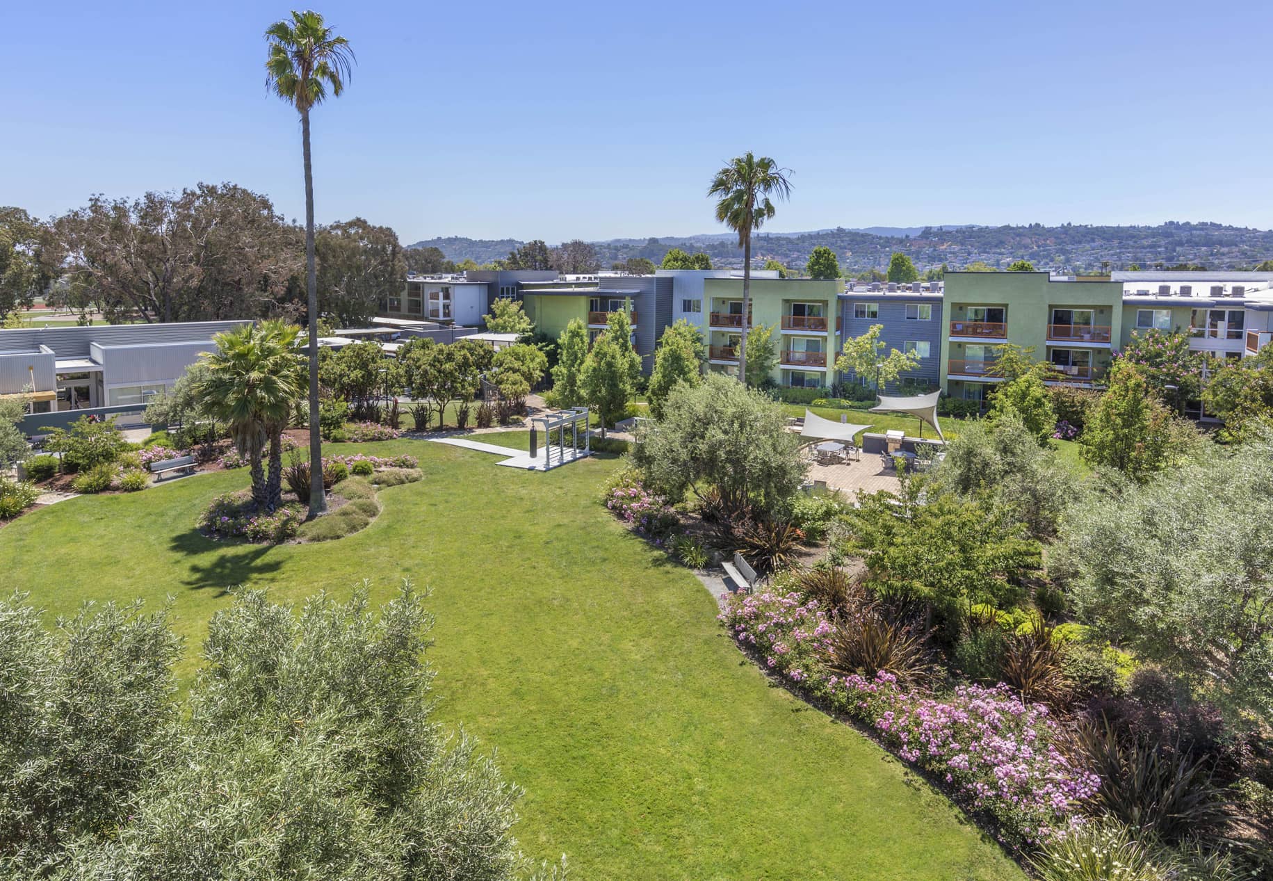 CitySouth Apartments Courtyard