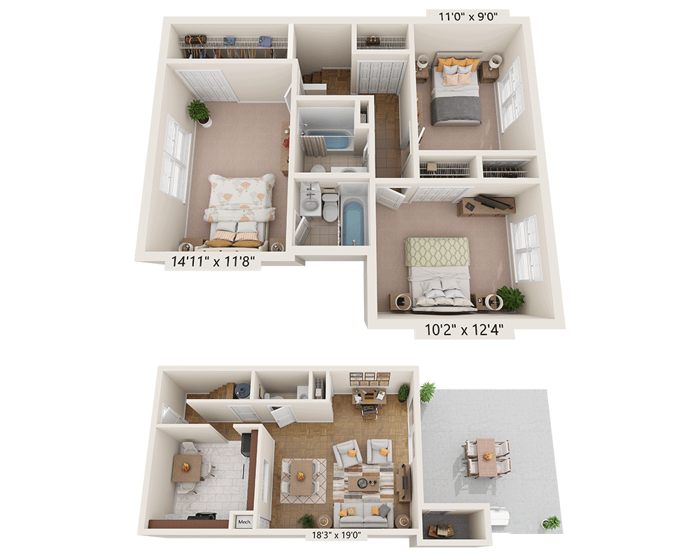 Three Bedroom C2.5