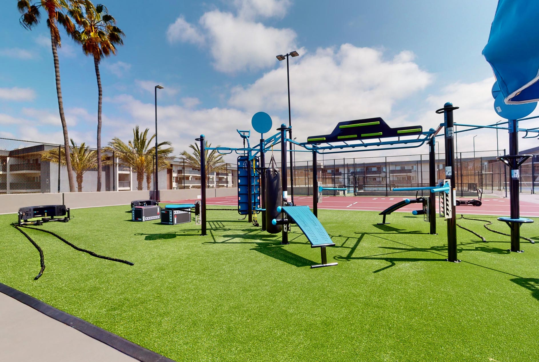 Eight 80 Outdoor fitness area