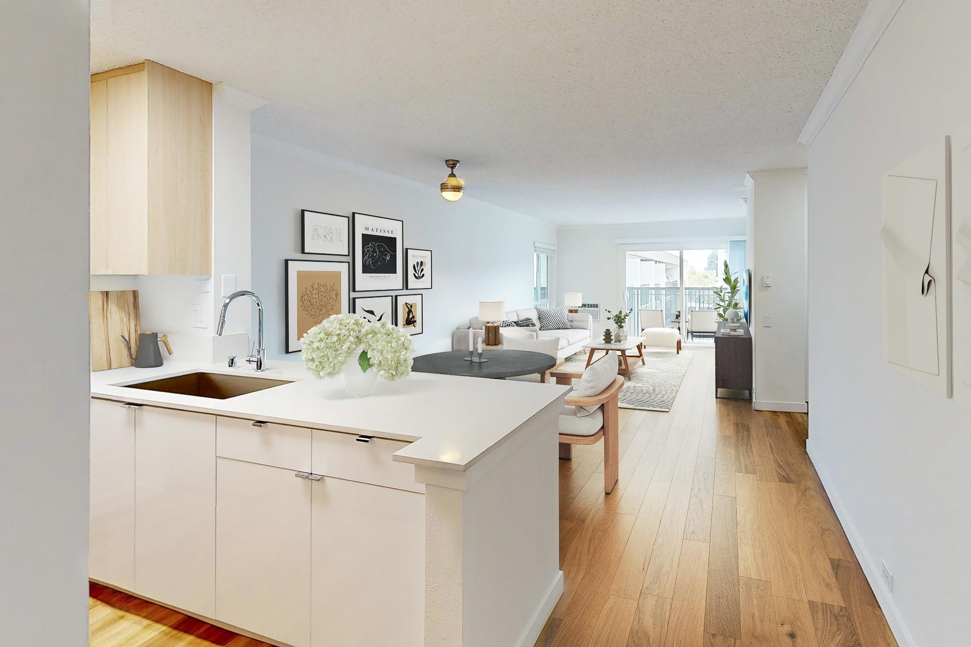 Eight 80 staged kitchen
