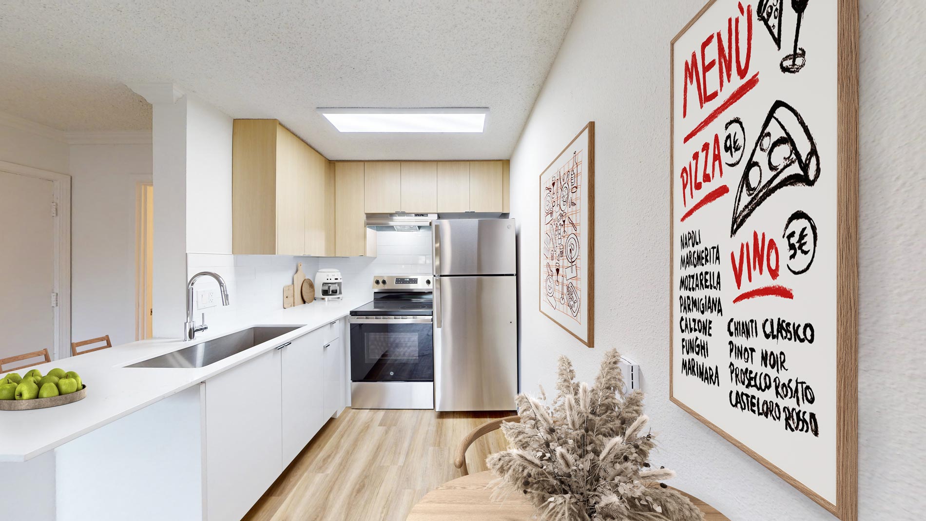 Eight 80 staged kitchen