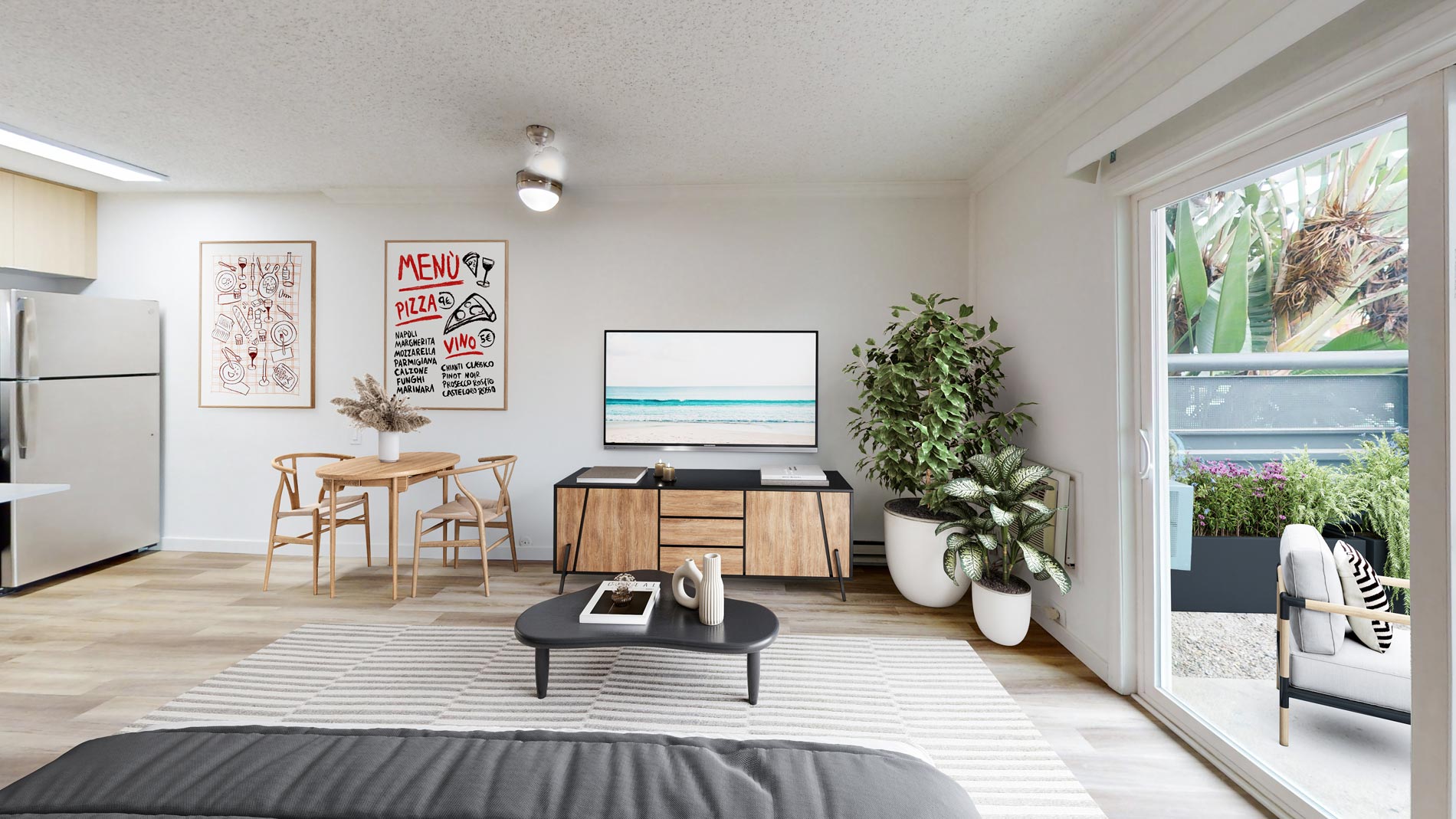 Eight 80 staged living room