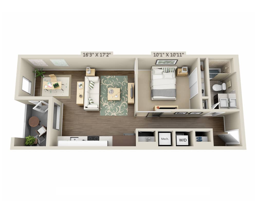 One Bedroom A1JL