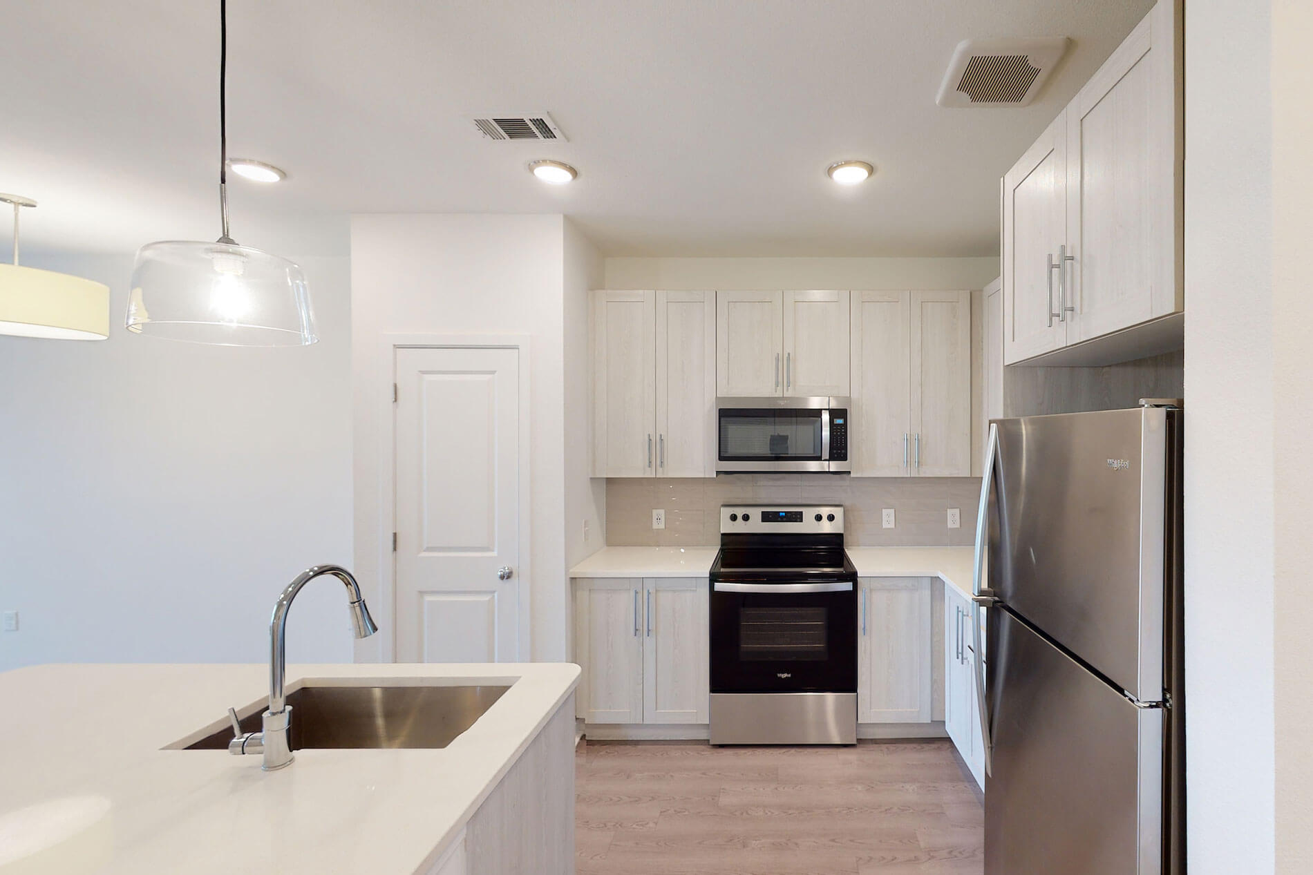 Essex Luxe natural finish kitchen