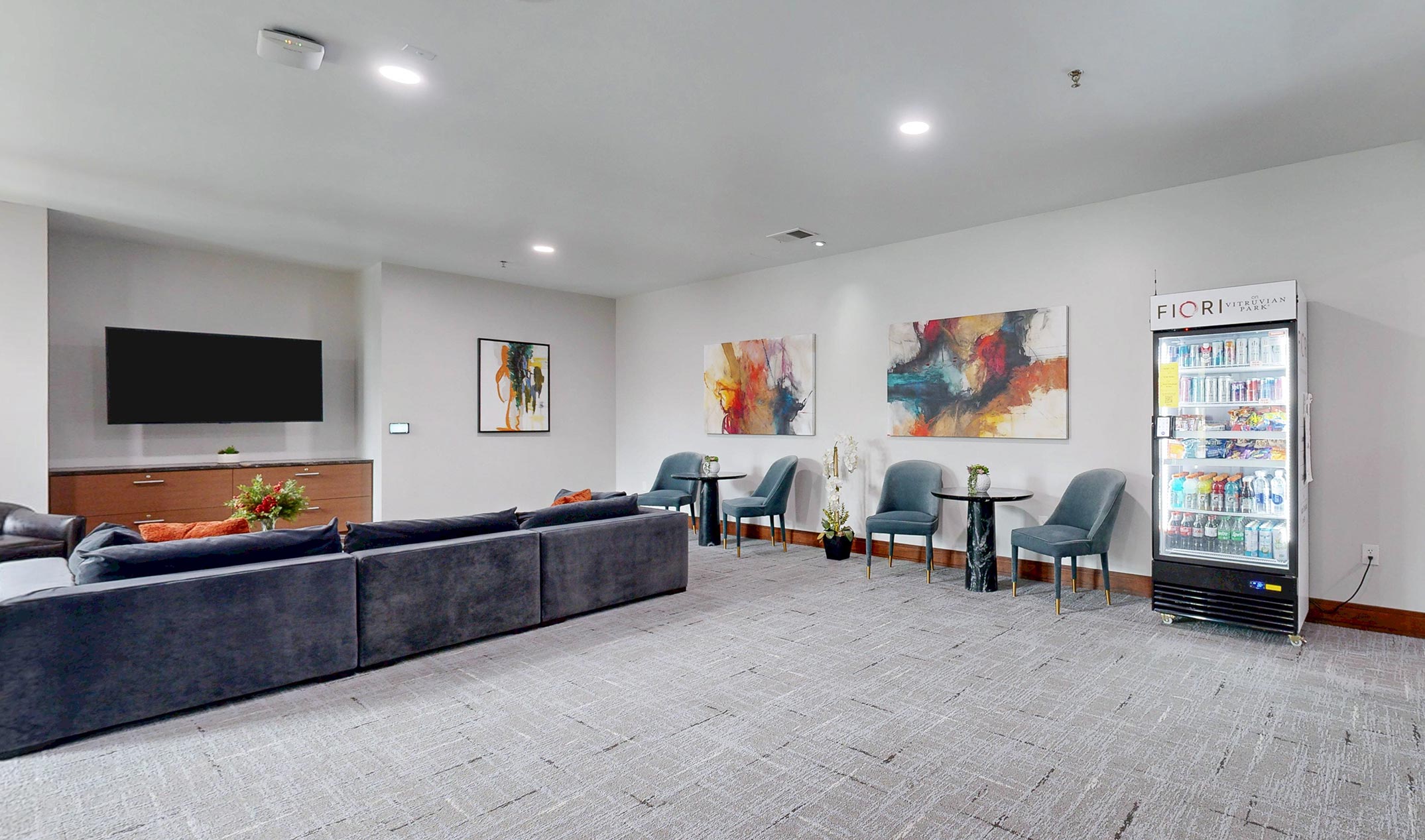 Fiori on vitruvian park resident lounge