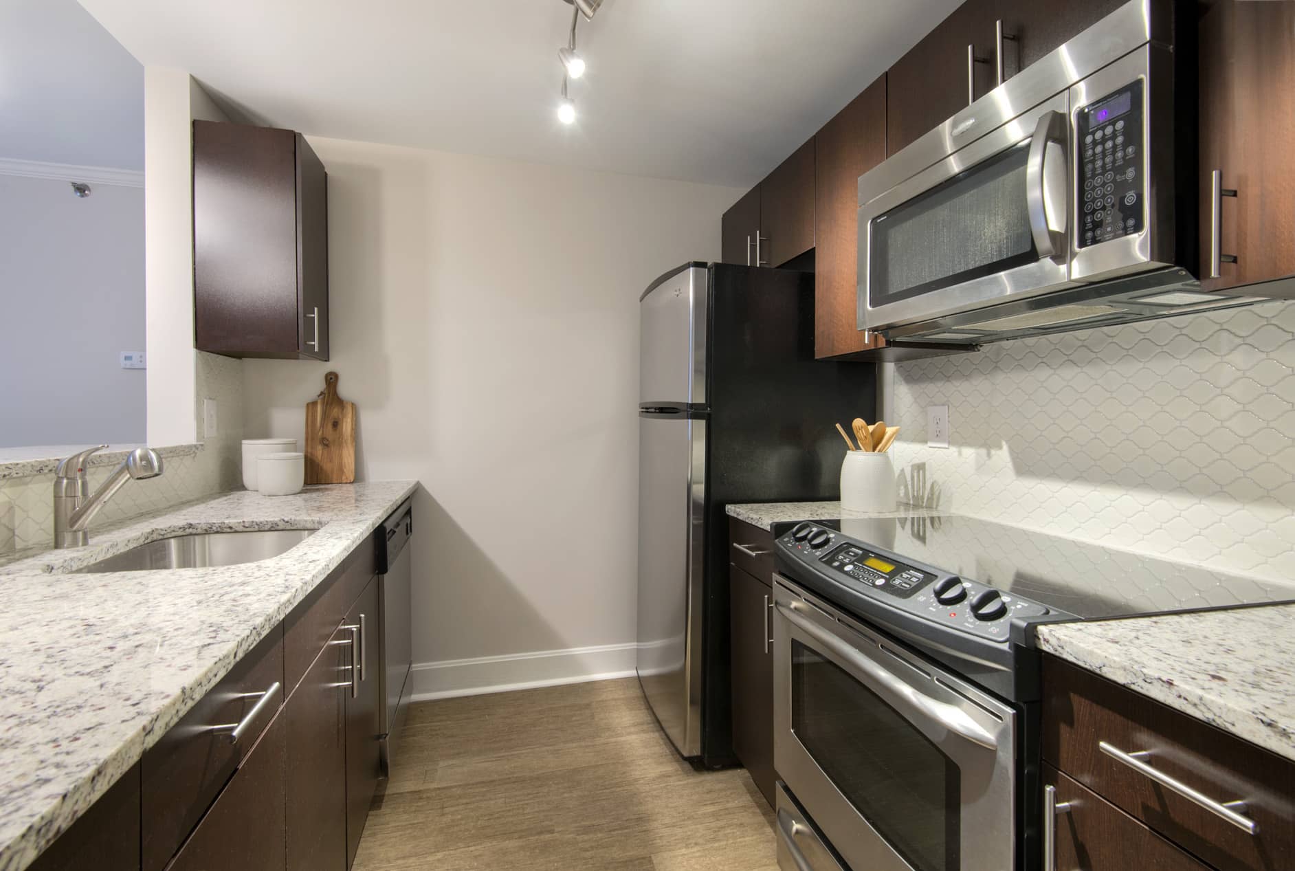 Garrison Square Apartment Kitchen