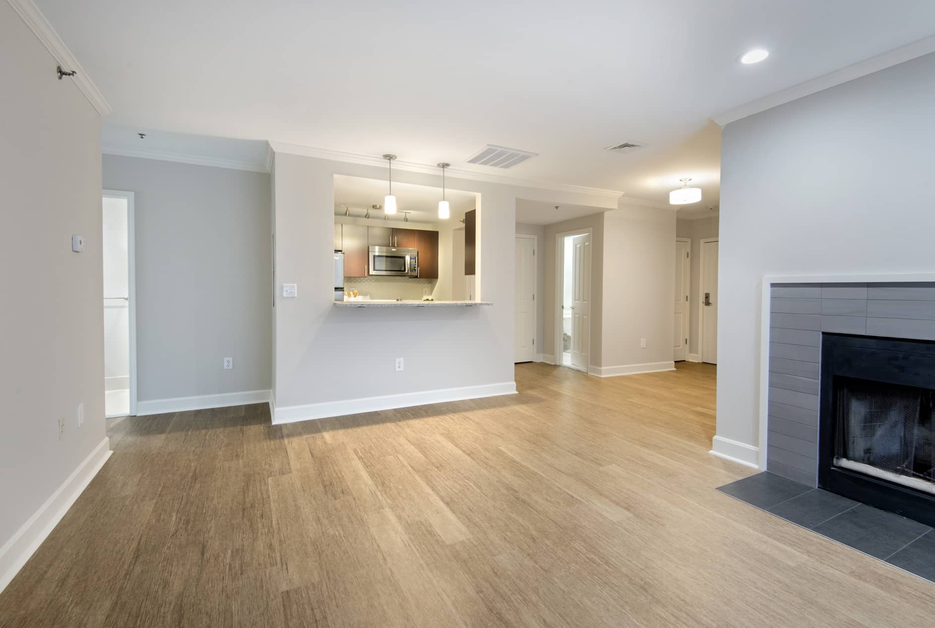 Garrison Square Apartment Living Room